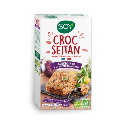 Croc Seitan Aubergines 200 G