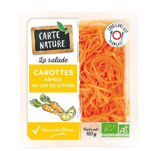 Carottes Rapees Au Jus De Citron 160g