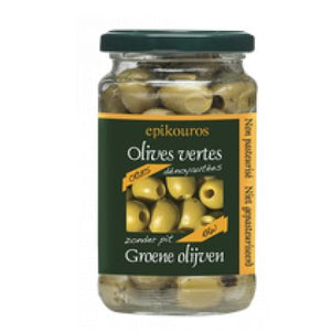 Olives Vertes Crues Denoyautees 170 G