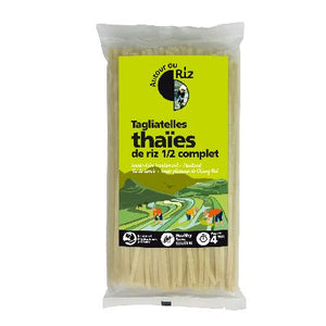 Tagliatelles Thaies Riz 1/2 Complet 400 G