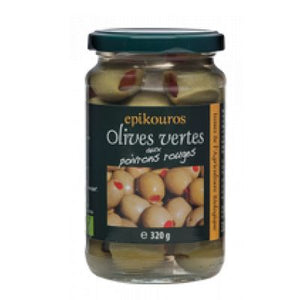 Olives Vertes Poivrons 190g